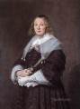 Retrato de una mujer de pie Siglo de oro holandés Frans Hals